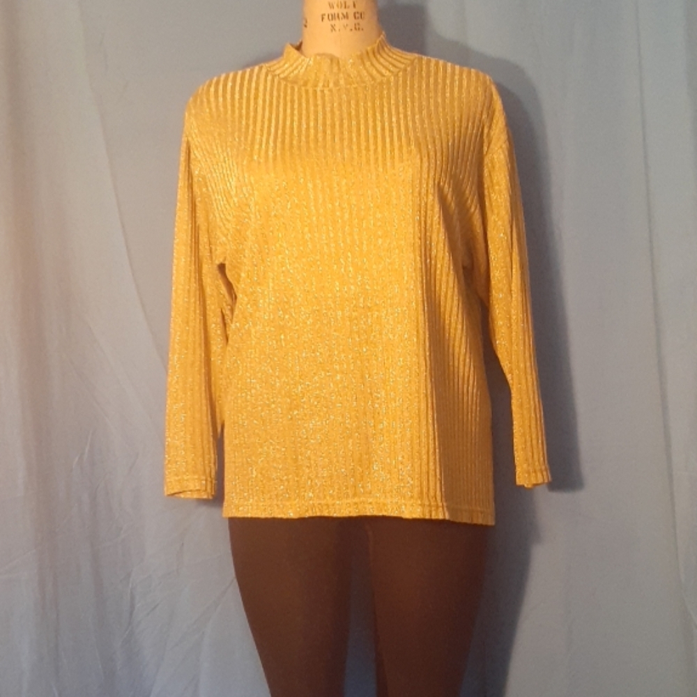 Vintage Angel fish long sleeve blouse